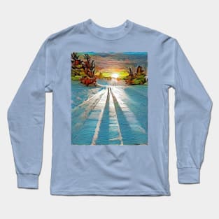 sunset Long Sleeve T-Shirt